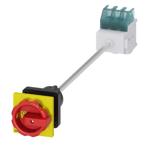 3LD2144-0TK53 SENTRON, 3LD switch disconnector, EMERGENCY-STOP switch, 3-pole 2