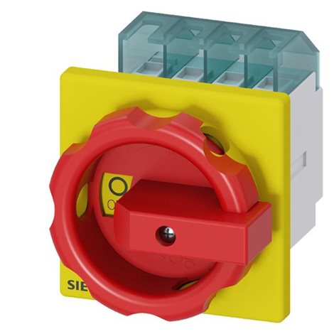 3LD2003-0TK53 EMERG. STOP SWITCH 3-POLE IU=16, P/AC-23A AT 400V=7.5KW 1