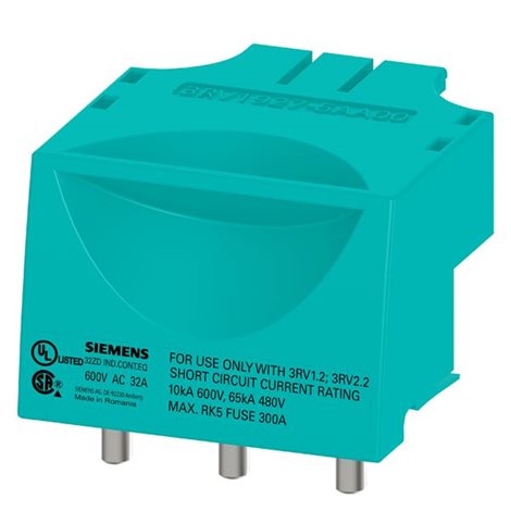 3RV1927-5AA00 CONNECTION PLUG FOR THE MSP SIZE S0 WITH SCREW CONNECTION SINGLE-UNIT PACKAG 1