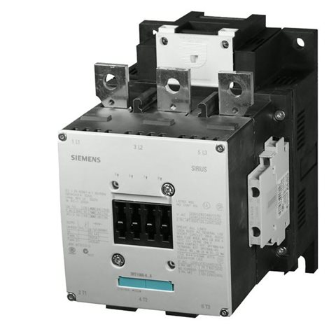 3RT1466-6AP36 CONTACTOR, 400A/AC-1 AC(40...60HZ)/DC OPERATION UC 220-240V 1
