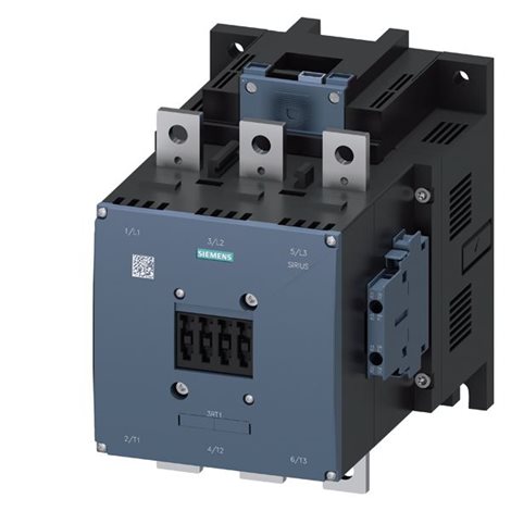 3RT1075-6NP36 CONTACTOR, 200KW/400V/AC-3 AC(40...60HZ)/DC OPERATION UC 200-277V AUXILIARY  1