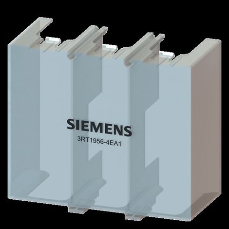 3RT1956-4EA1 TERMINAL COVER FOR BAR CONNECTIONS FOR CONTACTOR SIZE S6, 3RT1.5 FOR OVERLOAD 1