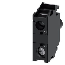 3SU1401-1BB20-1AA0 LED modul AC/DC 24V červený šroubová svorka upevnění do čelního panelu