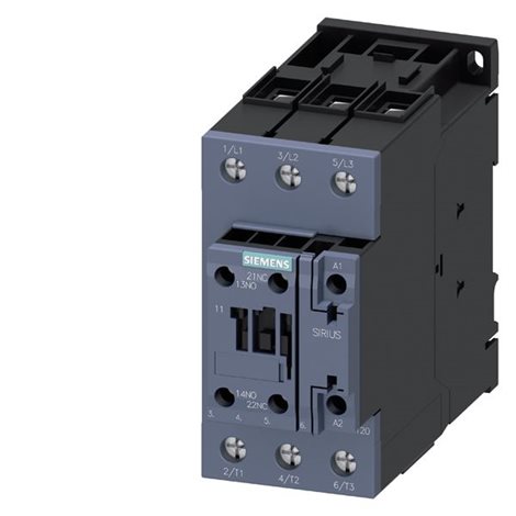 3RT2035-1NE30 CONTACTOR,AC3:18.5KW/400V, 1NO+1NC, 48 - 80V AC/DC 1