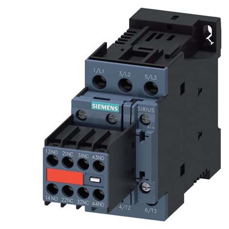 3RT2025-1BB44-3MA0 CONTACTOR, AC-3, 7.5KW/400V, 2NO+2NC, DC 24V 1