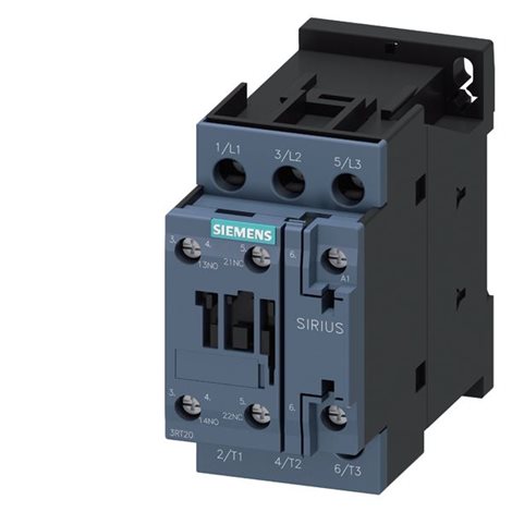 3RT2024-1AP00 CONTACTOR, AC-3, 5.5KW/400V, 1NO+1NC, AC 230V 50HZ, 3-POLE 1