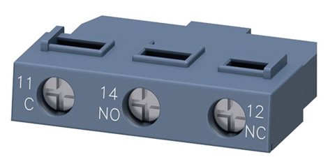 3RV2901-1D TRANSVERSE AUX. SWITCH, 1CO, SCREW CONNECTION, FOR CIRCUIT-BREAKERS 3RV2 1