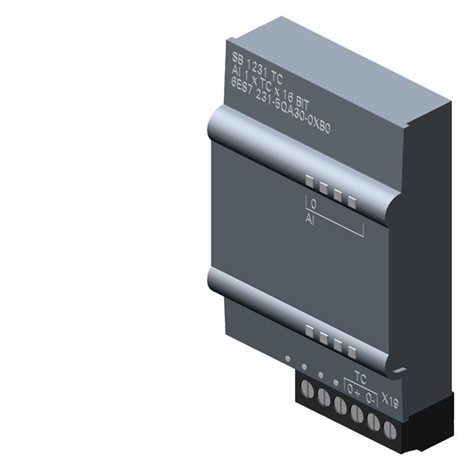 6ES7231-5QA30-0XB0 SIMATIC S7-1200, ANALOG SB 1231 T, 1 X AI THERMOCOUPLE, TYPE J OR K 2