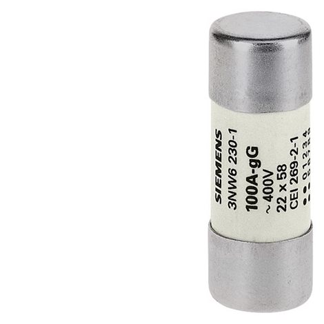 3NW6224-1 YLINDRICAL FUSE GG ACC. TO FRENCH STANDARD 2