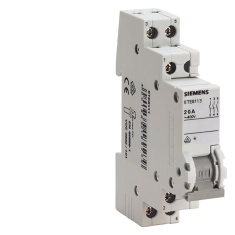 5TE8213 SWITCH, D=70MM 32A 3NO, TERMINAL 6QMM 1
