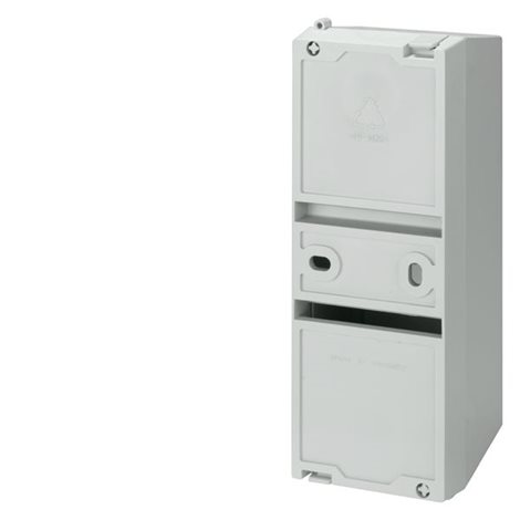 5SW3004 TERMINAL COVER, GRAY IP40, F. SURFACE MOUNTING F.BUILT-IN DEVICES MAX. 2.5MW 1