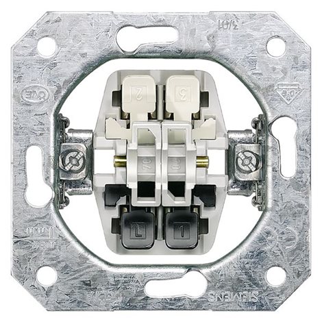 5TA2114 DELTA PUSHB. INSERT FM, SHUTTER PUSHB.10A 250V ELECTRICALLY INTERLOCKED 1