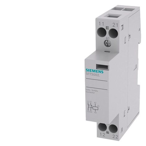5TT5002-2 INSTA CONTACTOR WITH 2 NC CONTACTS CONTACT FOR AC 230, 400V 20A ACTIVATION ACDC2 1
