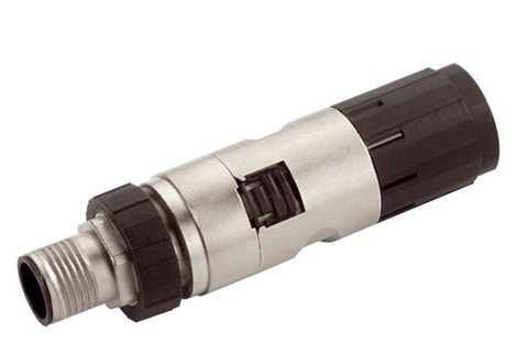 6GK1901-0DB20-6AA8 IE FC M12 PLUG PRO 2X2 M12 PLUG CONNECTOR W. RUGGED METAL HOUSING 8ks 1