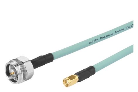 6XV1875-5CH10 SIMATIC NET N-CONNECT/ R-SMA MALE/MALE FLEXIBLE CONNECTION CABLE PRE-ASSEMBL 1