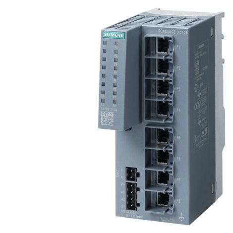 6GK5108-0BA00-2AC2 SCALANCE XC108, UNMANAGED IE SWITCH 1