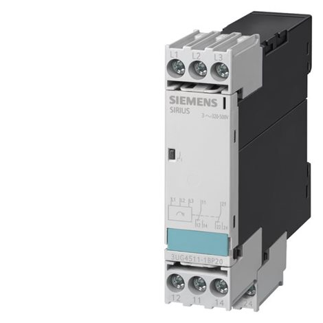 3UG4511-1AP20 ANALOG MONITORING RELAY PHASE SEQUENCE MONITORING 1