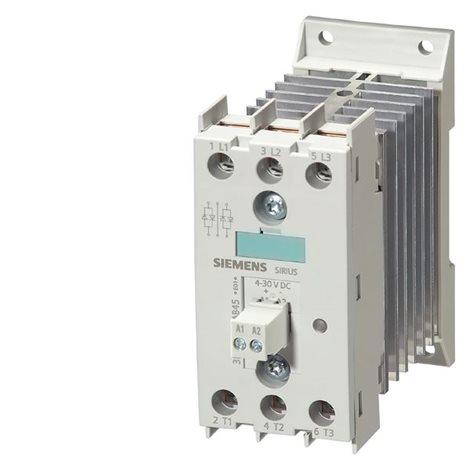 3RF2410-1AB55 SEMI-CONDUCTOR CONTAC.3-PH.3RF2 AC51 10A 40 DEG. C 48-600V / 230V AC 2-PHASE 1