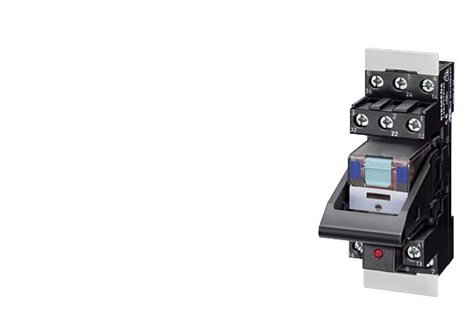 LZS:PT3A5L24 PLUG-IN RELAY, COMPLETE UNIT 24 V DC, 3 CO CONTACT LED MODULE RED STANDARD 2