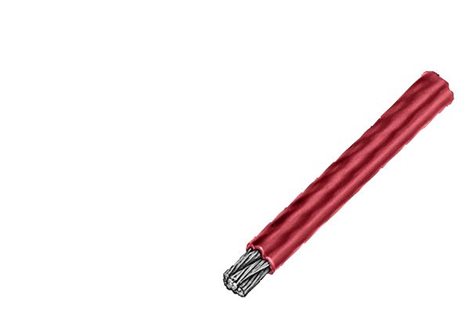 3SE7910-3AA STEEL CABLE 4MM (LENGTH 10M) WITH RED PLASTIC COATING 2