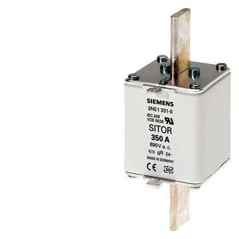 3NE1331-2 SITOR FUSE-LINK UTILIZ. CATEGORY GR, DIN 43620 350A , AC 690 V ,(SIZE 2) 1