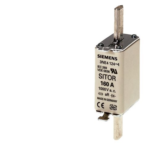 3NE4118 SITOR FUSE-LINK 63A,AC 1000V (DIN 43620,SIZE 0) 1