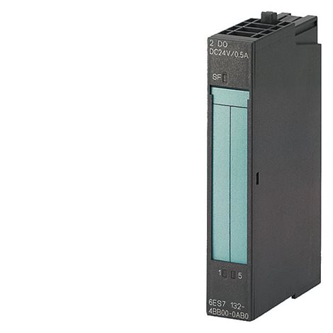 6ES7132-4BF00-0AA0 SIMATIC DP, 1 ELECTRON. MODULE FOR ET 200S, 8 DO DC24V/0,5A, 15 MM WID 1