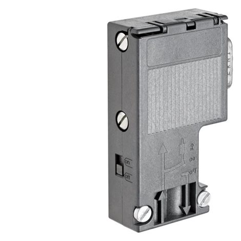 6ES7972-0BA12-0XA0 PB Connector, 90 Degree, w/o PG Socket 1