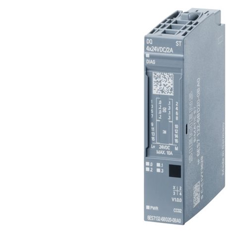 6ES7132-6BD20-0BA0 SIMATIC ET 200SP, DIGITAL OUTPUT MODULE 1