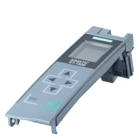 6ES7591-1AA01-0AA0 SIMATIC S7-1500, SPARE PART DISPLAY FOR CPU 1511-1 PN 1