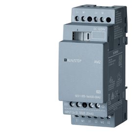 6ED1055-1MA00-0BA2 LOGO! AM2 EXPANSION MODULE, PU: DC 12/24V, 2 AI, 0 - 10V OR 0/4 - 20MA 