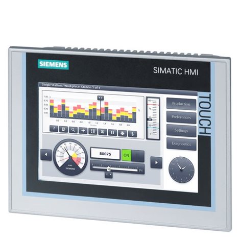 6AV2124-0GC01-0AX0 SIMATIC HMI TP700 COMFORT, COMFORT PANEL, TOUCH OPERATION, 7