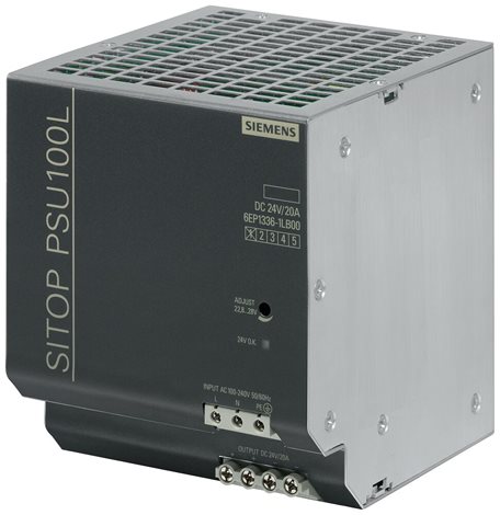 6EP1336-1LB00 SITOP Napájecí zdroj, input: 100-240V AC output: 24V DC/20A 1