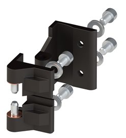 ND-Q13-PD pant dveří pro QA, spojovací materiál, 1 ks