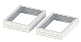 PD-Q13-KHV1008 Horní kryt s ventilací, Š x H 1000 x 800, pro QA55, QA40