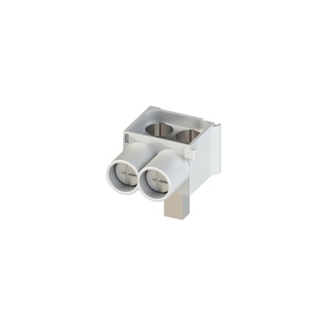 AS-2x25-S Připojovací nástavec, kolík, pro 2 vodiče, průřez Cu 2,5 ÷ 25 mm2