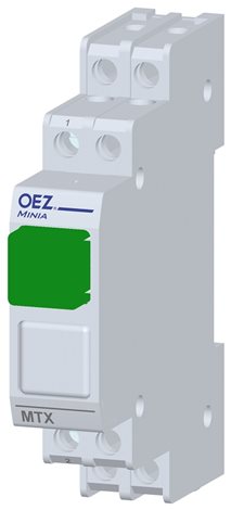 MTX-10-TE Ovládací tlačítko Ith 25 A, Ue AC 230 V, 1x zapínací kontakt, tlačítko - zelená