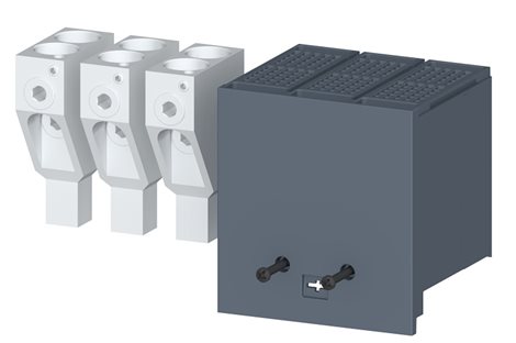 3VA9-CS-1B021 blokové svorky Cu/Al 2x(35-120)mm2 3 ks pro 3VA11