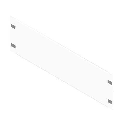 PD-D-KM00524 Kryt pro modulový systém, bez výřezu, V krytu x vnitřní Š rozvodnice 50 x 510