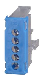 PD-RA-SB5N (PD-RZA-SB5N) Svorkový blok N 5 x 6 mm2, pro RZA