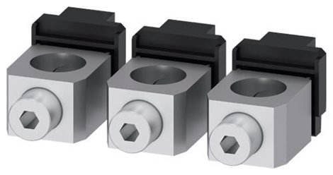 3VA9383-0JB13 Bloková svorka Cu/Al 50÷300 mm2 3 ks pro 3VA13, 3VA14, 3VA23, 3VA24 do 400A