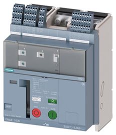 3VA2710-1AB03-0AA0 Jistič bez motorového pohonu pevné provedení In 1000 A přední přívod 4x AUX