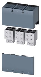 3VA9603-0JC44 Bloková svorka Cu/Al kabely 4x(120 ÷ 300) mm2 kryt svorek pro 3VA15, 3VA25
