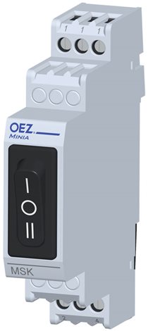 MSK-001-1X2 Kolébkový přepínač Ith 16 A, Ue AC 250 V, DC 12 V, 1x přepínací kontakt