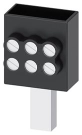 3NP1923-1BE20 Připojovací sada kolík, trojitá svorka, průřez 3x (1,5 ÷ 16) mm2