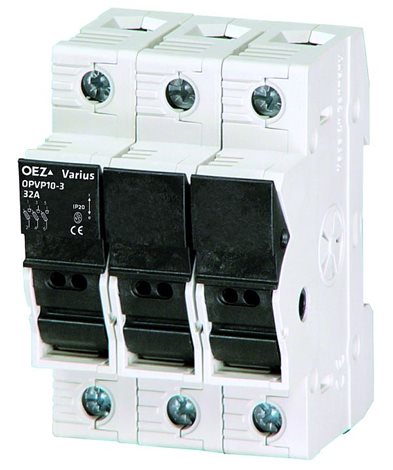 OPVP10-3 (OPVA10-3, OPV10S-3) Odpínač válcových pojistek