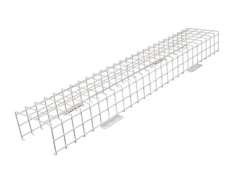 OM 218 ochranná mřížka kovová bílá pro typy 218, 214/224, x.2ft (700x220x130mm