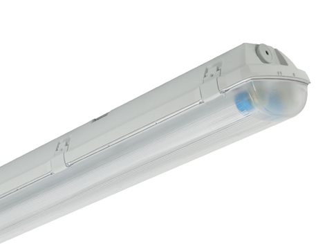 PRIMA LED TUBE 2x150 PC Svítidlo průmyslové provedení bez LED trubic 230V AC 38,2W IP66 1