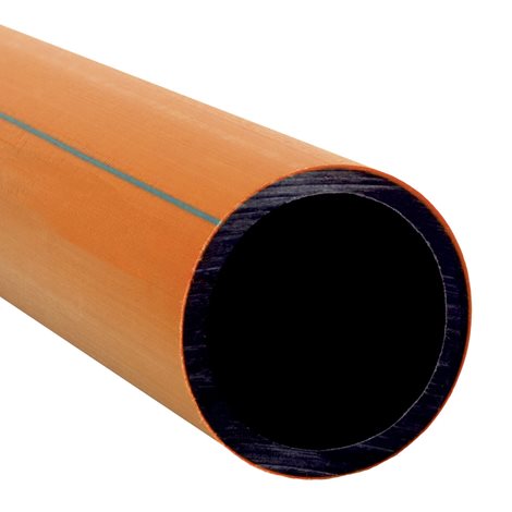 06040_ARGS1 CHRÁNIČKA OPT. KABELU 40X3,5 ORANŽOVÁ-SVAZEK/VNITŘ.VRSTVA ČERNÝ REGRAN., VNĚJ. PE ORANŽO 1