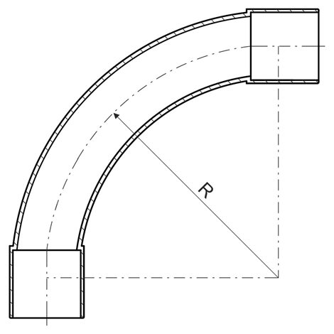 4120_KB KOLENO PVC SVĚTLE ŠEDÁ/RAL 7035/320 N 2